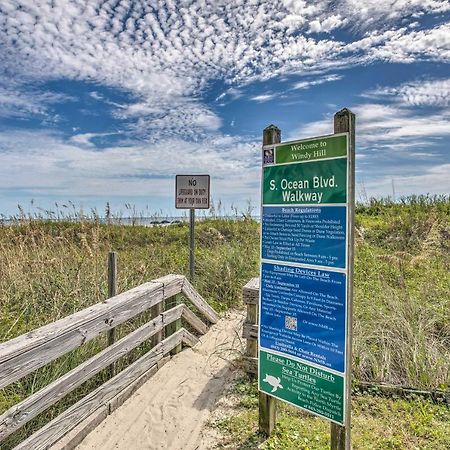 Bright Beachy Condo With Boardwalk Access And Patio! Myrtle Beach Exteriör bild