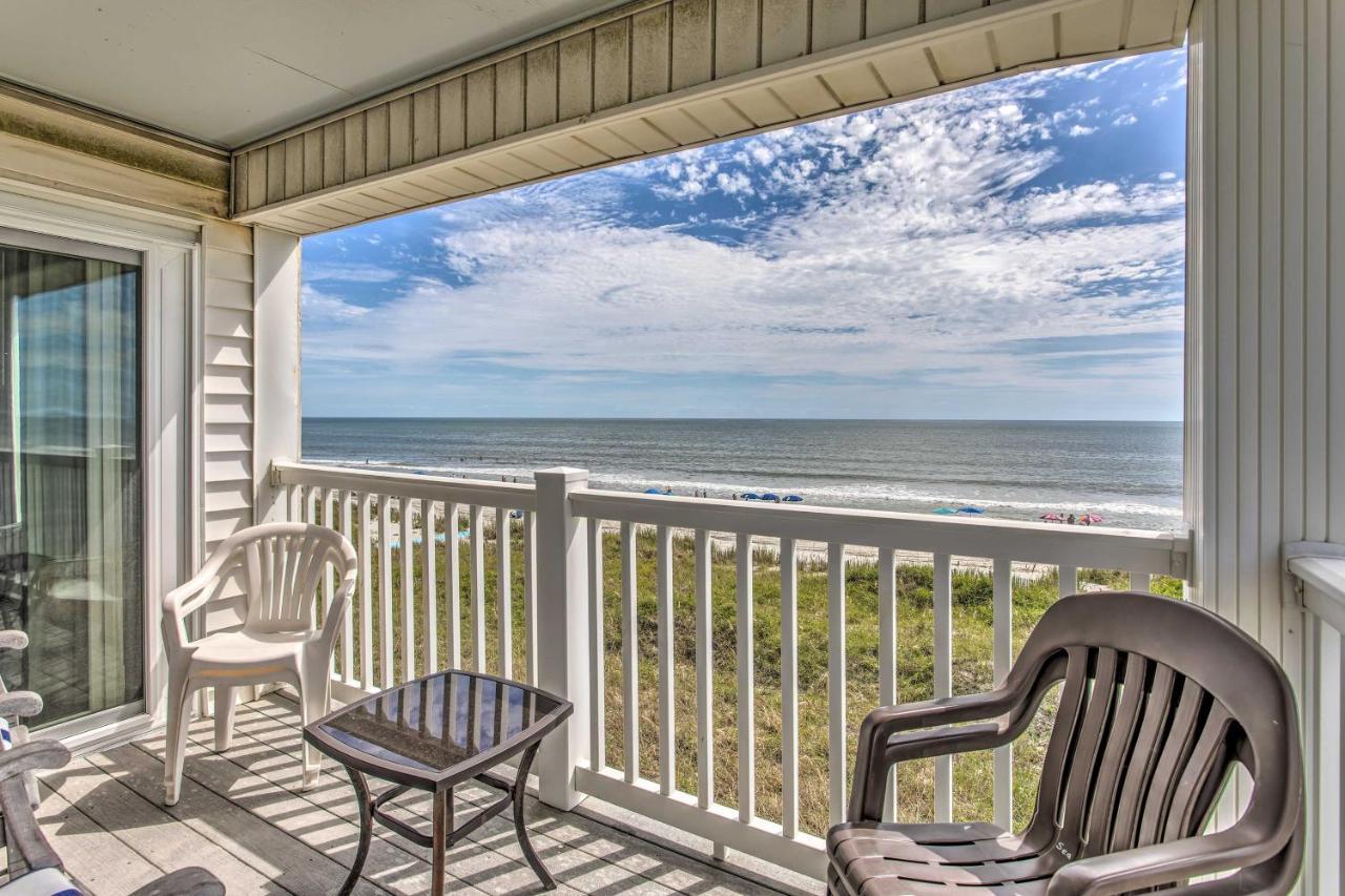 Bright Beachy Condo With Boardwalk Access And Patio! Myrtle Beach Exteriör bild
