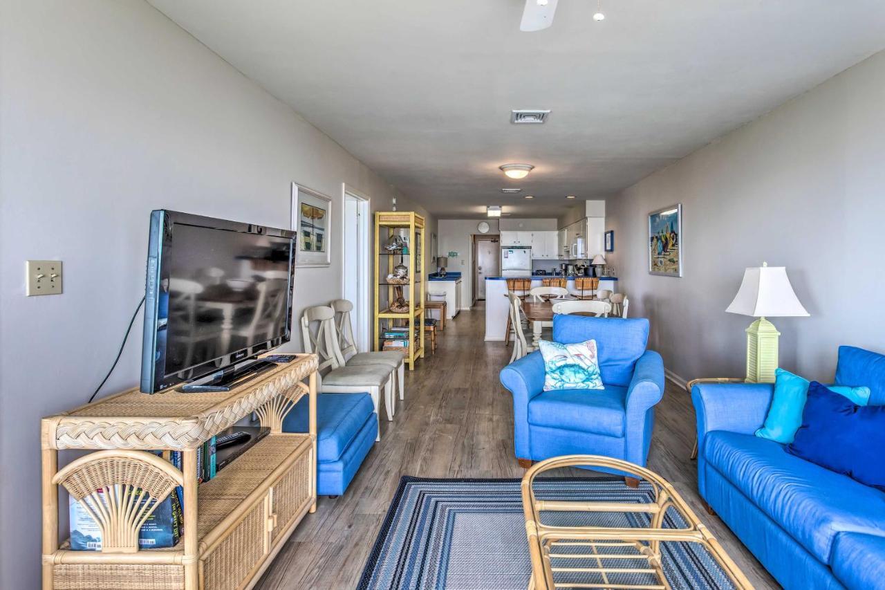 Bright Beachy Condo With Boardwalk Access And Patio! Myrtle Beach Exteriör bild