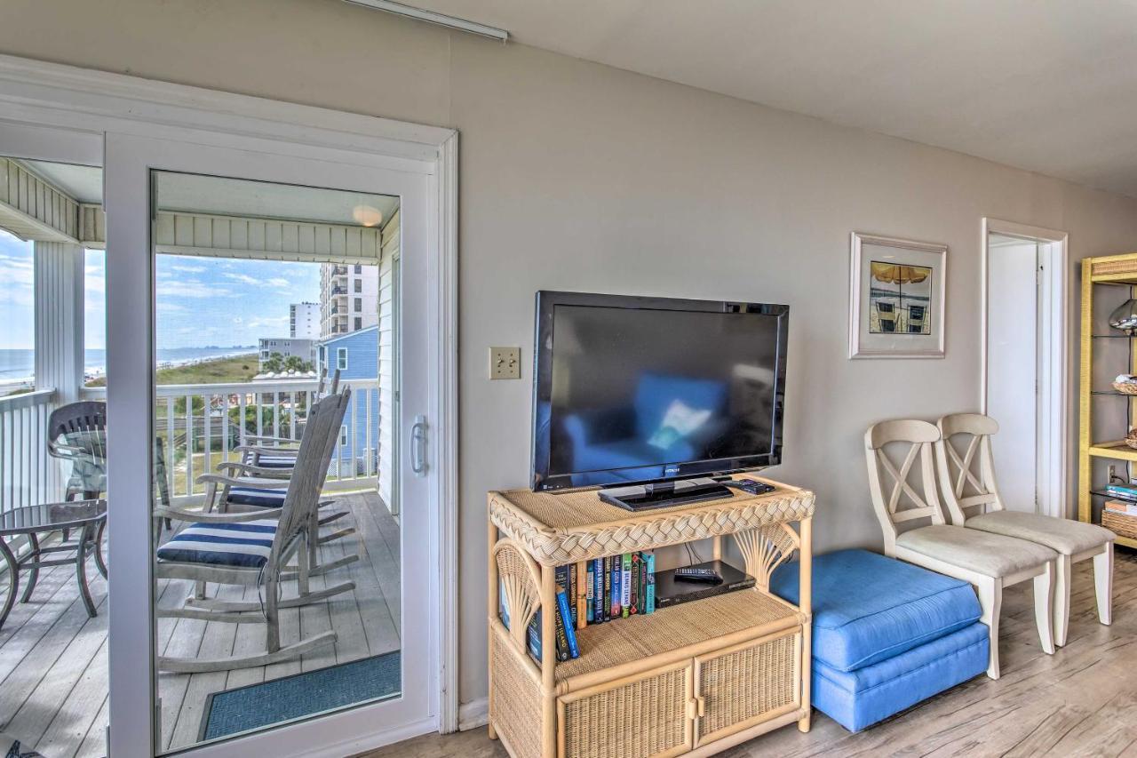 Bright Beachy Condo With Boardwalk Access And Patio! Myrtle Beach Exteriör bild