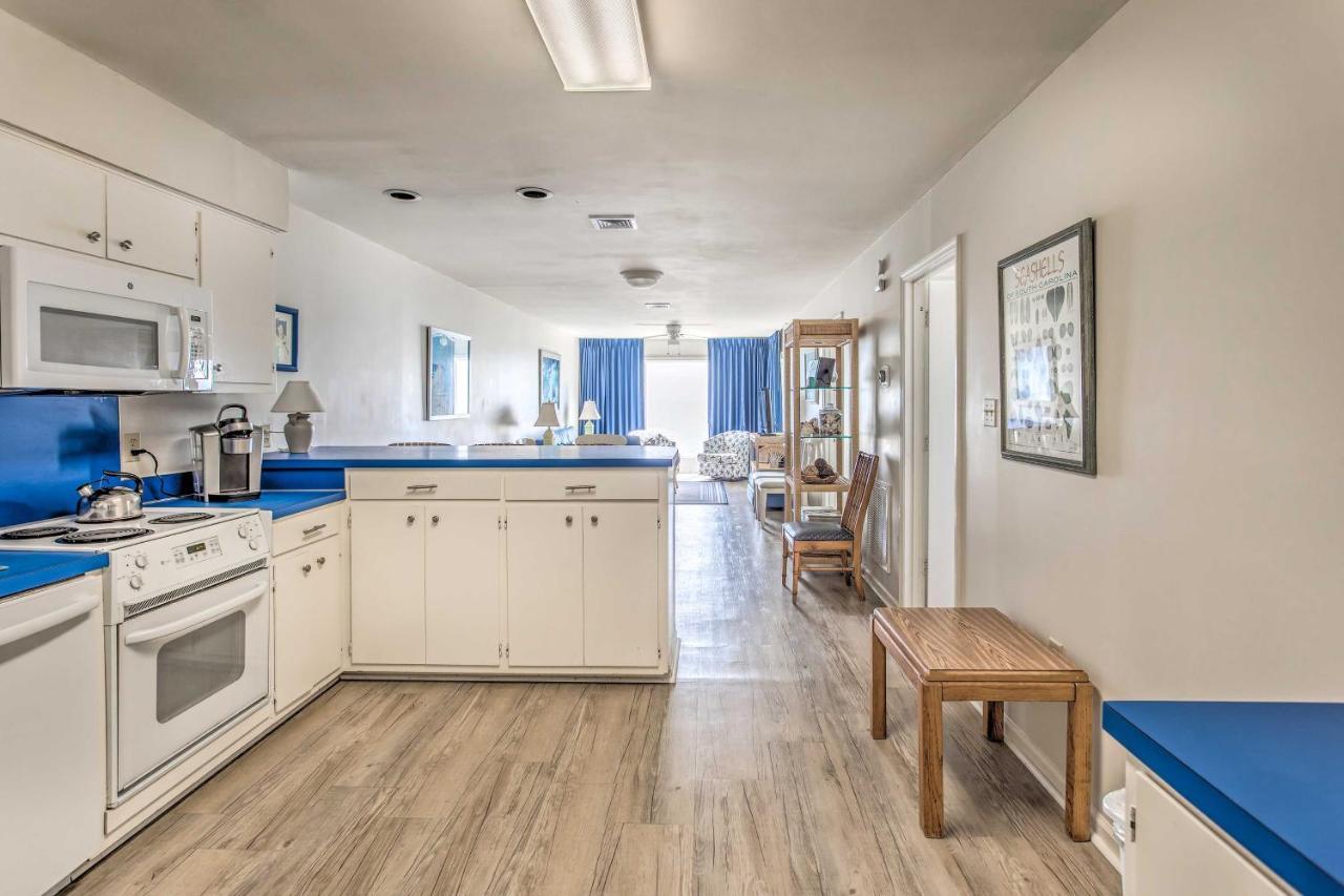 Bright Beachy Condo With Boardwalk Access And Patio! Myrtle Beach Exteriör bild