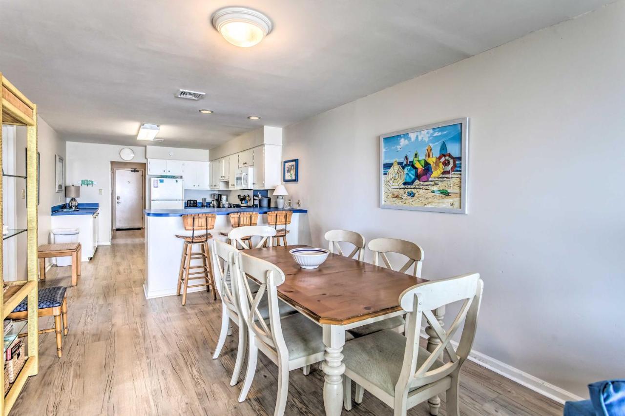 Bright Beachy Condo With Boardwalk Access And Patio! Myrtle Beach Exteriör bild