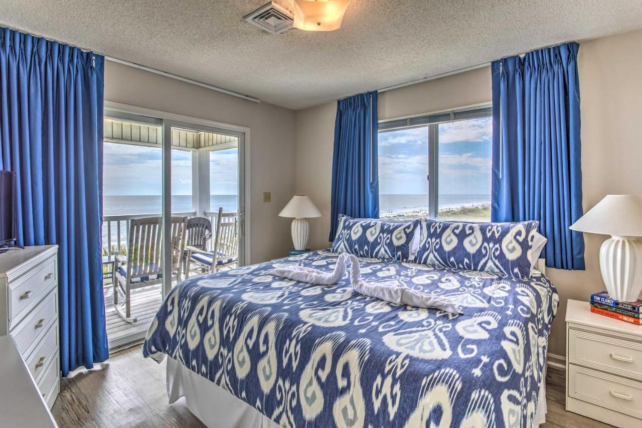 Bright Beachy Condo With Boardwalk Access And Patio! Myrtle Beach Exteriör bild