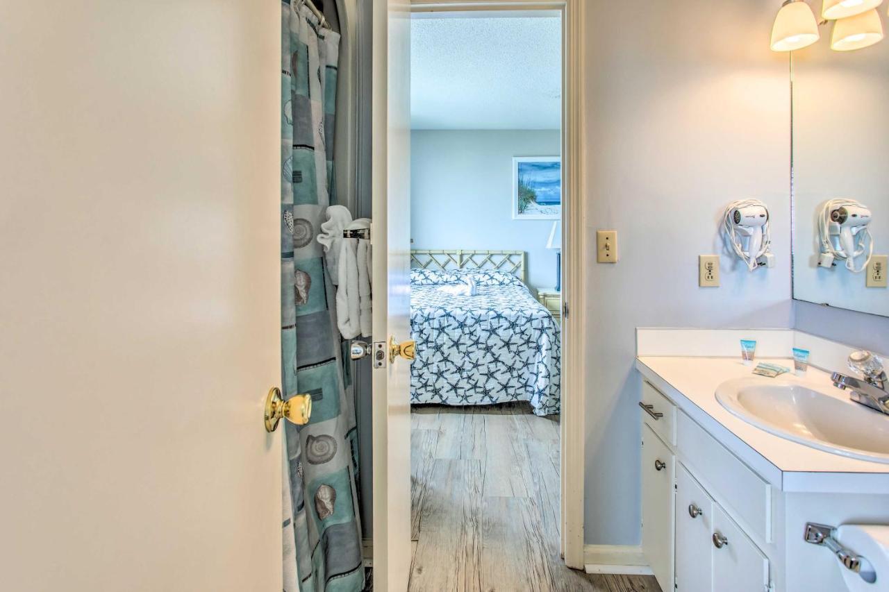 Bright Beachy Condo With Boardwalk Access And Patio! Myrtle Beach Exteriör bild