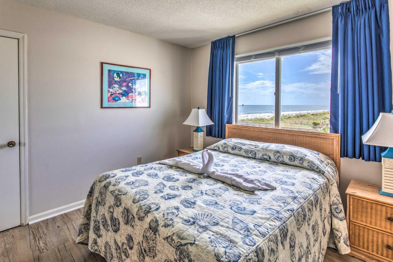 Bright Beachy Condo With Boardwalk Access And Patio! Myrtle Beach Exteriör bild