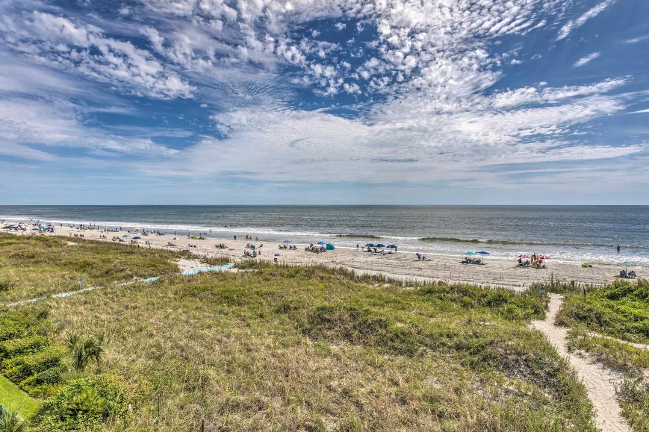 Bright Beachy Condo With Boardwalk Access And Patio! Myrtle Beach Exteriör bild