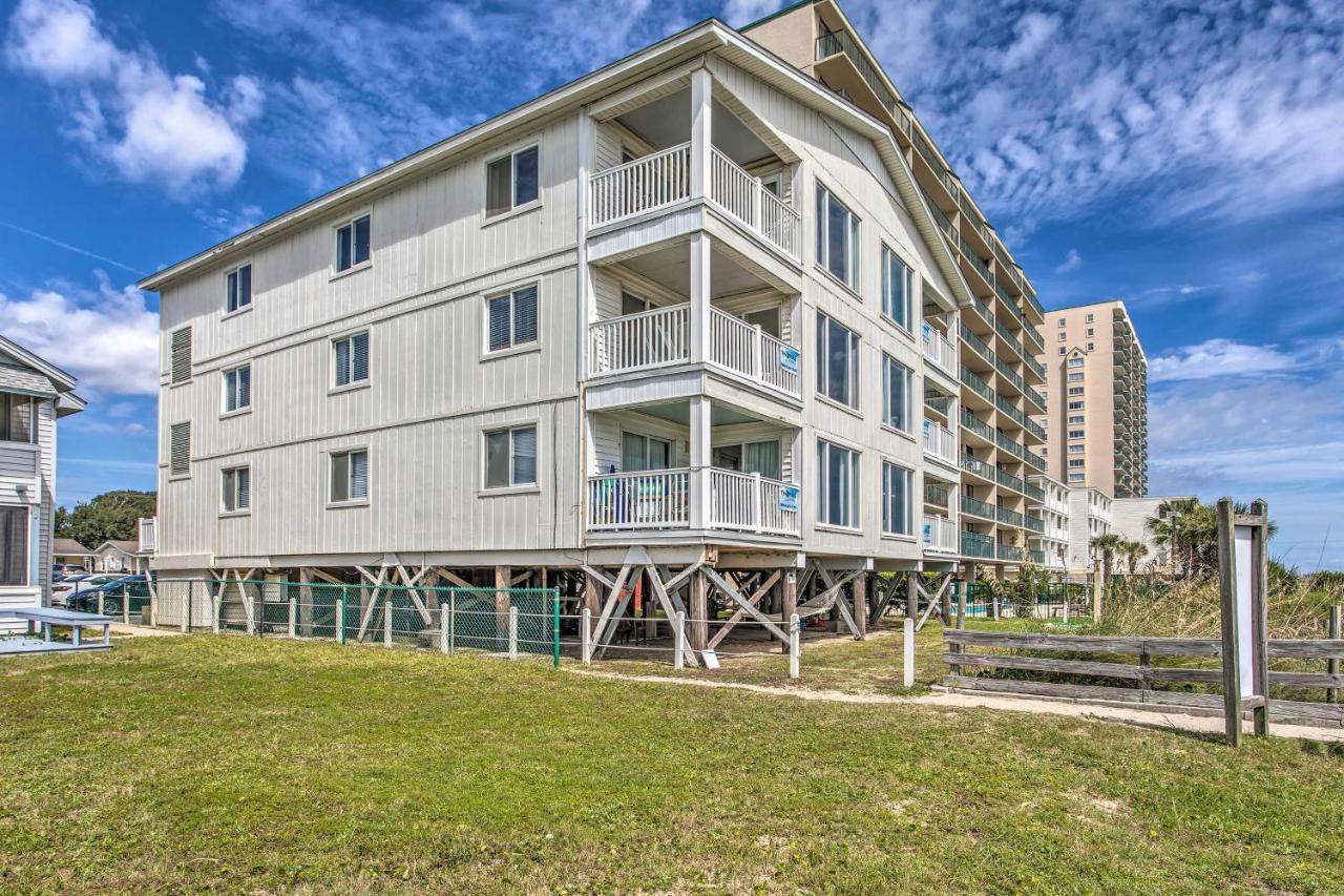 Bright Beachy Condo With Boardwalk Access And Patio! Myrtle Beach Exteriör bild