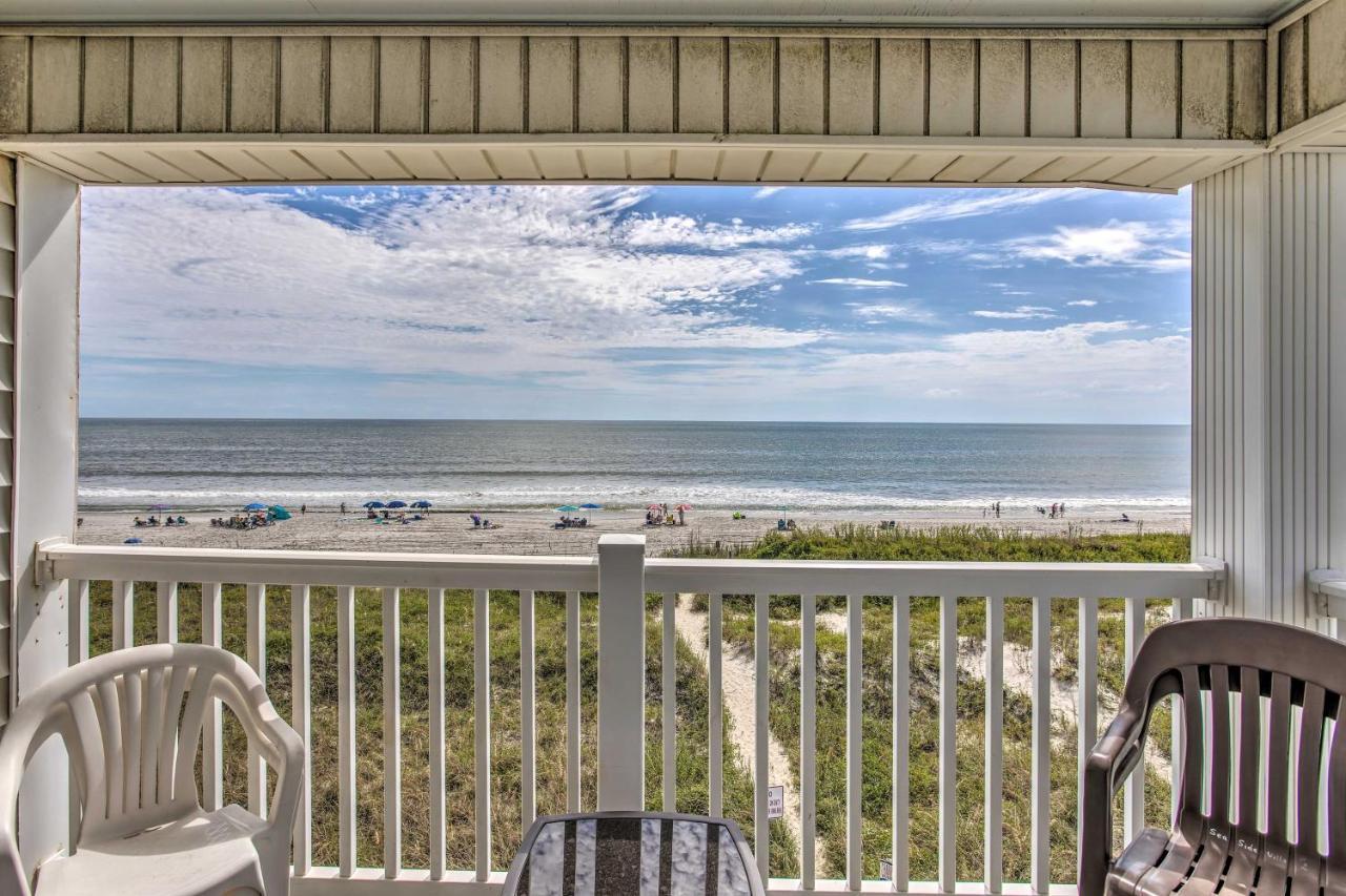 Bright Beachy Condo With Boardwalk Access And Patio! Myrtle Beach Exteriör bild